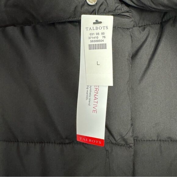 Talbots puffer jacket size Large - Picture 4 of 6